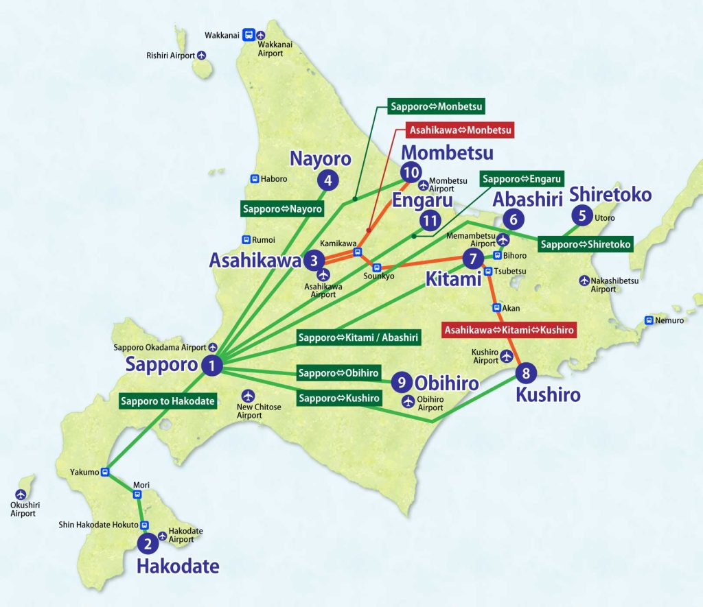 One-day Sightseeing Bus Tour Reservations from Sapporo, Hokkaido